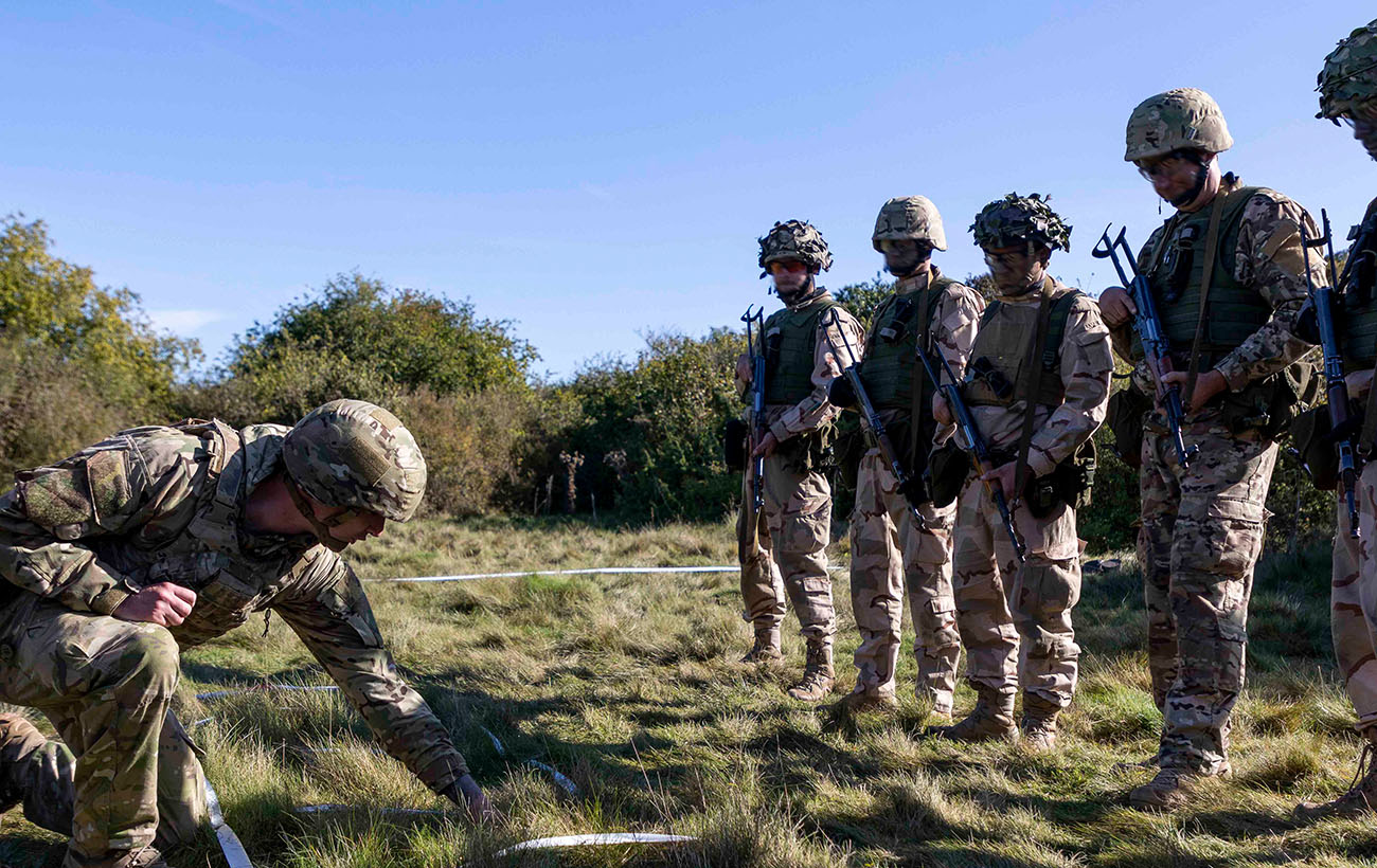Тренування з англійським акцентом. Як у Великій Британії готують бійців ЗСУ
